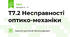 Т7.2 Несправності оптико-механіки