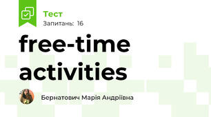 free-time activities