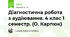 Діагностична робота з аудіювання. 4 клас 1 семестр. (О. Карпюк)
