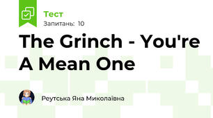 The Grinch - You're A Mean One 🎄 