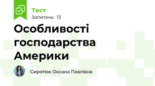Особливості господарства Америки