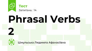 Phrasal Verbs 2