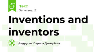 Inventions and inventors
