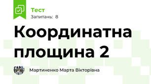 Координатна площина 2