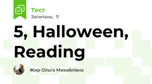 5, Halloween, Reading