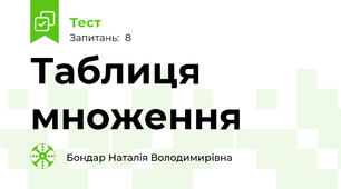Таблиця множення