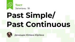 Past Simple/ Past Continuous 