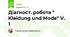 Діагност. робота " Kleidung und Mode" V. 1