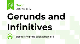 Gerunds and Infinitives