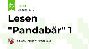 Lesen "Pandabär" 1