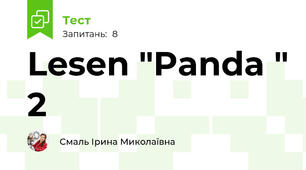 Lesen "Panda " 2
