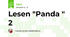 Lesen "Panda " 2