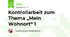 Kontrollarbeit zum Thema „Mein Wohnort“ 1