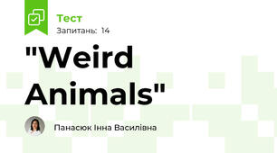 "Weird Animals"