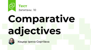 Comparative adjectives