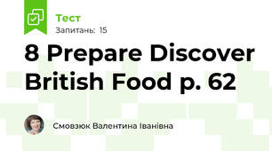 8 Prepare Discover British Food p. 62