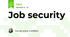 Job security