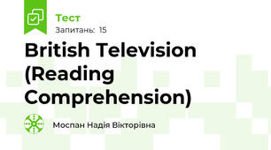 British Television (Reading Comprehension)