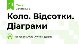 Коло. Відсотки. Діаграми