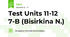Test Units 11-12 7-B (Bisirkina N.)