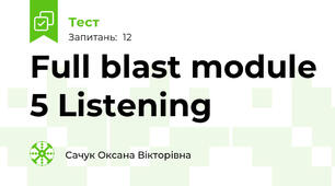 Full blast module 5 Listening