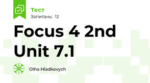 Focus 4 2nd Unit 7.1