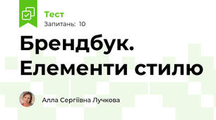 Брендбук. Елементи стилю