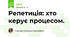 Репетиція: хто керує процесом. 