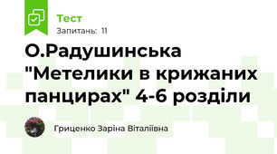 О.Радушинська "Метелики в крижаних панцирах" 4-6 розділи