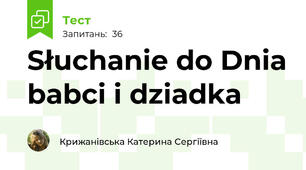Słuchanie do Dnia babci i dziadka