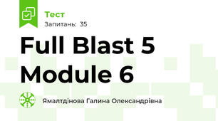 Full Blast 5 Module 6