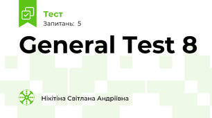 General Test 8