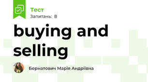 buying and selling 