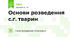 Основи розведення с.г. тварин