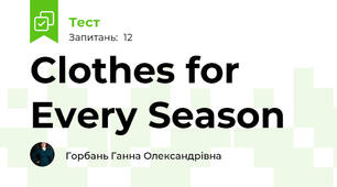Clothes for Every Season