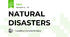 NATURAL DISASTERS