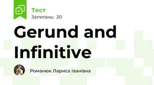 Gerund and Infinitive
