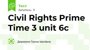 Civil Rights Prime Time 3 unit 6c 