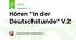 Hören "In der Deutschstunde" V.2