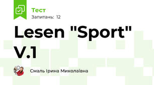 Lesen "Sport" V.1