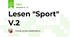 Lesen "Sport" V.2