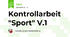 Kontrollarbeit "Sport" V.1