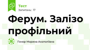 Ферум. Залізо профільний