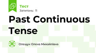 Past Continuous Tense
