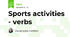 Sports activities - verbs