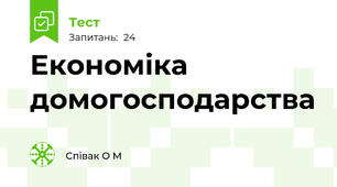 Економіка домогосподарства
