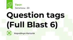 Question tags (Full Blast 6)