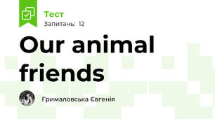 Our animal friends