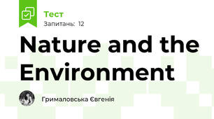 Nature and the Environment