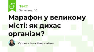 Марафон у великому місті: як дихає організм?